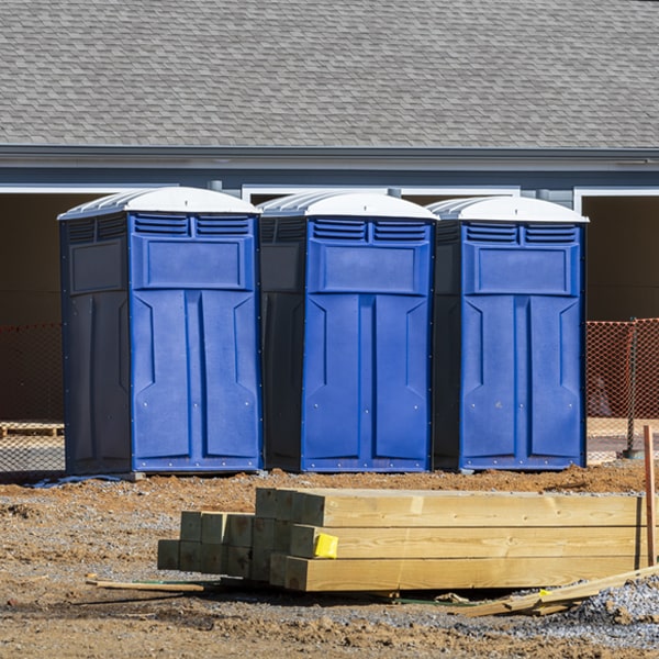 how do i determine the correct number of porta potties necessary for my event in Strafford Vermont